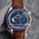 Copy Omega Speedmaster Professional Moonwatch Apollo 11 Blue Chronograph Watch (2)_th.jpg